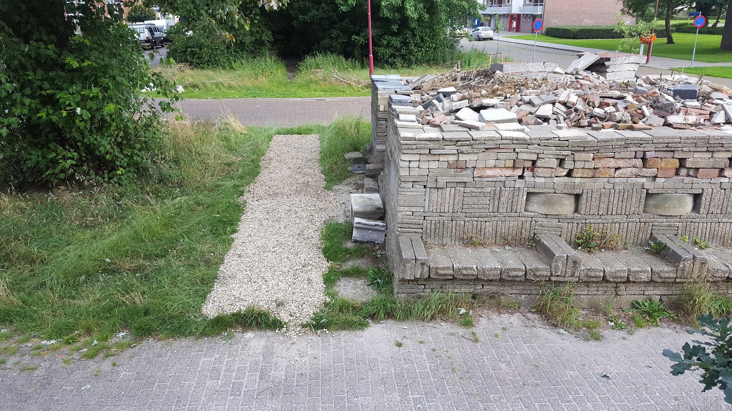 Bouwwerk le roy tuin heerenveen
